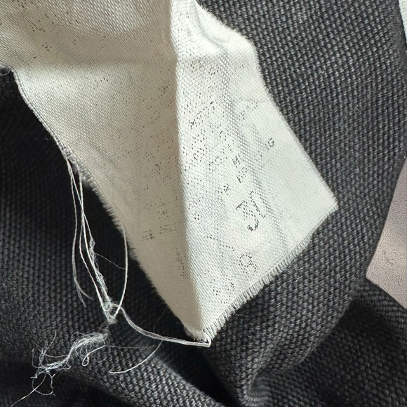 Vintage 90's Carhartt R01 BLK Black Duck Double Knee Bib Overalls Size 42x30 - Picture 4 of 6